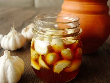 Honey and Garlic Ferment
